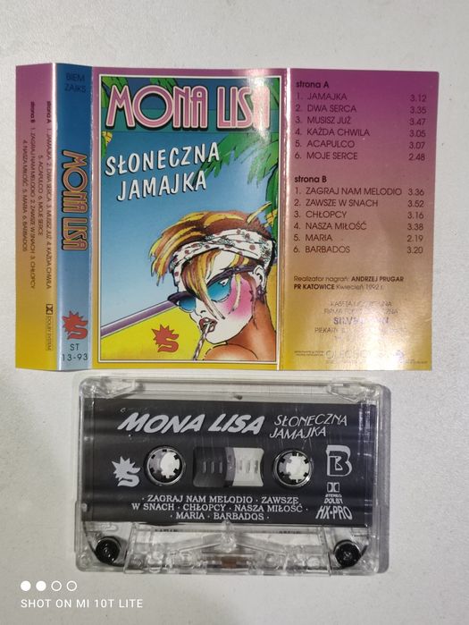 Mona Lisa Słoneczka Jamajka Silverton kaseta magnetofonowa