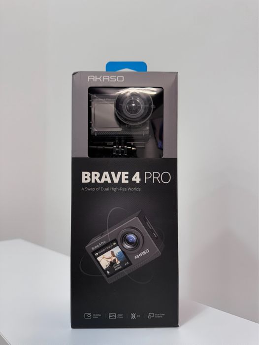 AKASO Brave 4 Pro: Подвійна реальність високої чіткості