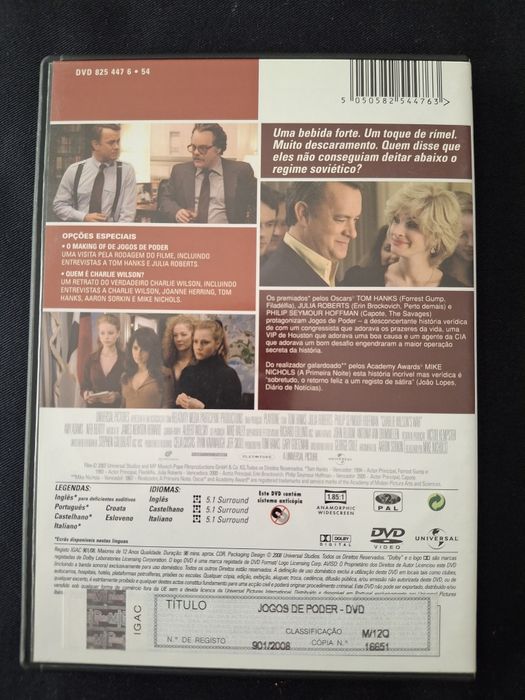 DVD Jogos de Poder*