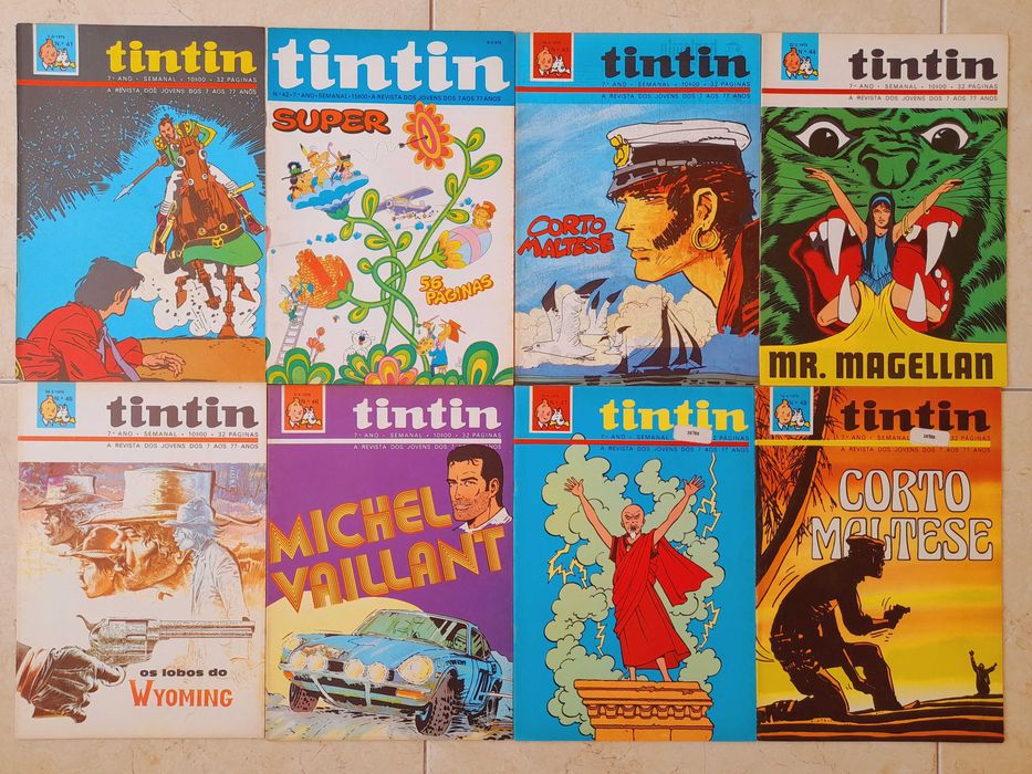 Revista Tintin 7º Ano 1 a 52 (Ano completo)
