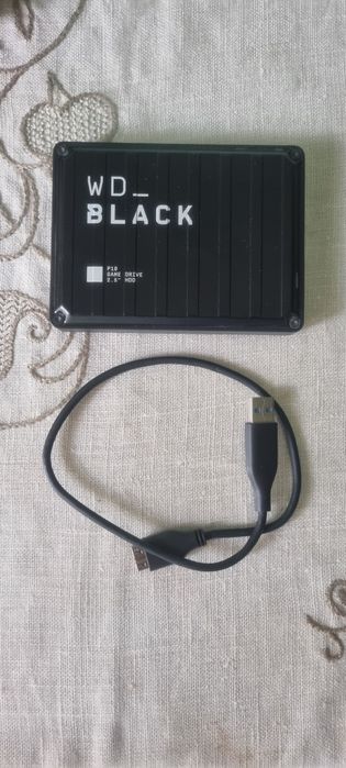 Жорсткий диск WD_BLACK P10 Game Drive 4TB (WDBA3A0040BBK-WESN)