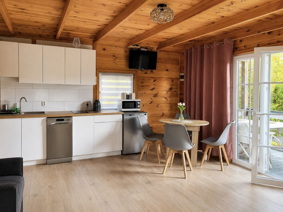 WOLNE OD 30.08! Domki letniskowe nad jeziorem Mazury