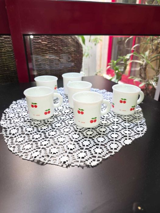 6 canecas pequenas motivo cereja473013031986810882