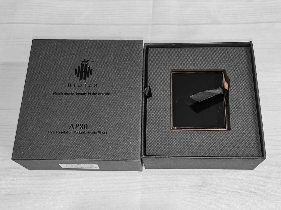 Коллекционный плеер Hidizs AP80 в медном корпусе