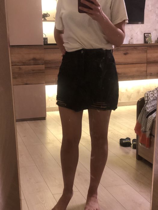 Юбка джинс, спідниця