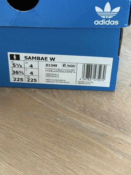 Ténis Adidas Sambae 36,5