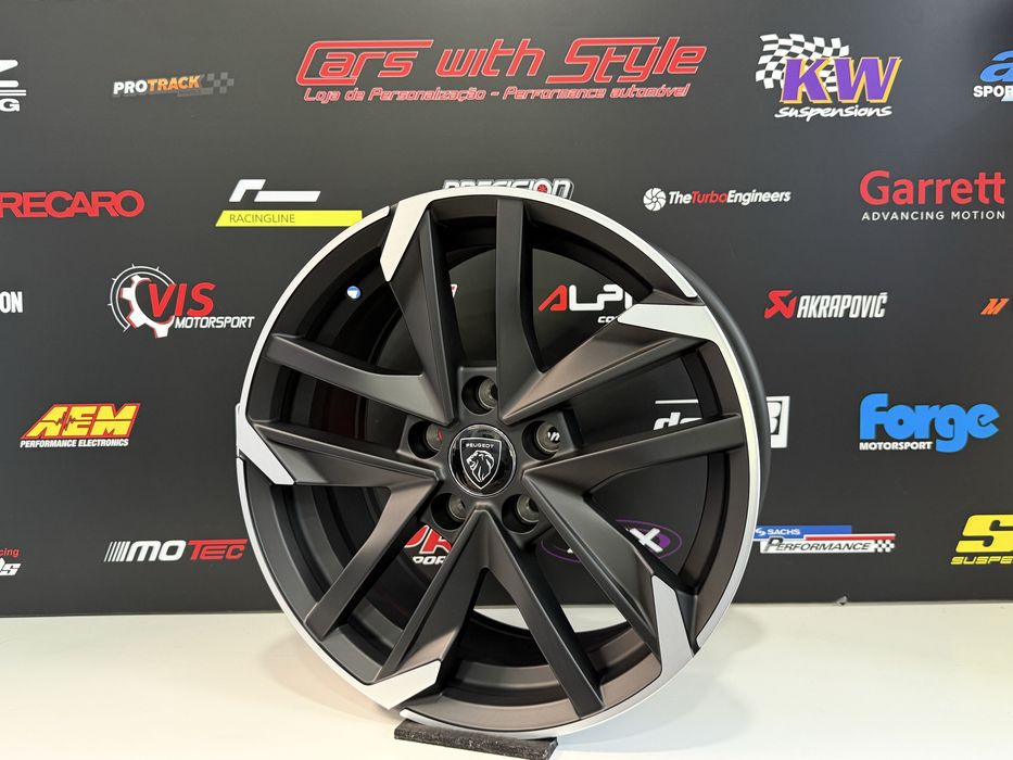 JANTES PEUGEOT / CITROEN LOOK 308 GTI EM 15” e 16” 4x108 / 5X108 NOVAS