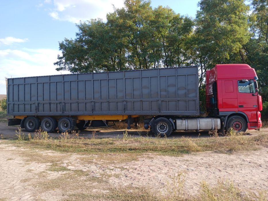 Напівпричіп, зерновоз