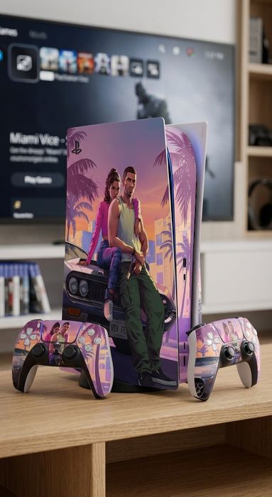 PS5 e Comandos PS5 personalizados GTA6 [LIMITADO]