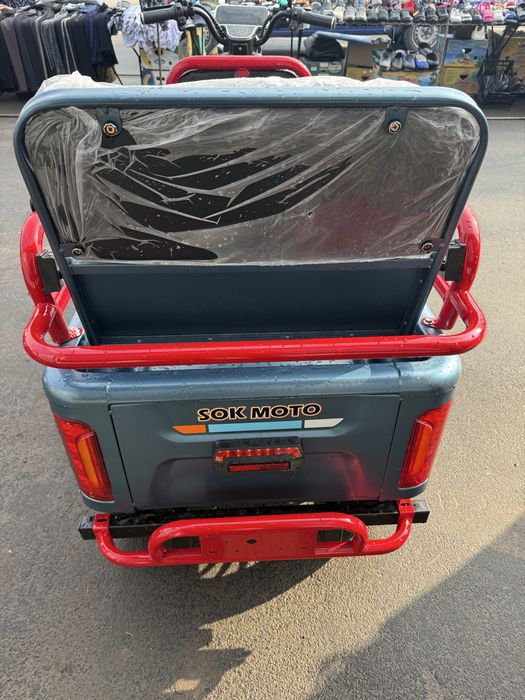 Новий електротрайк Sokmoto X3max 2000w 60V38Ah