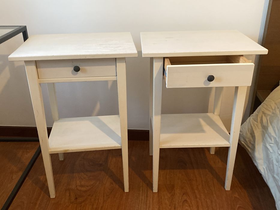 Mesas cabeceira Hemnes Ikea