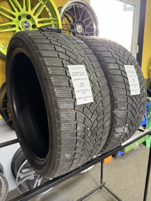 Opony zimowe 225/40R18 92V XL Bridgestone Blizzak LM005 AO | 2020 | 2 sztuki