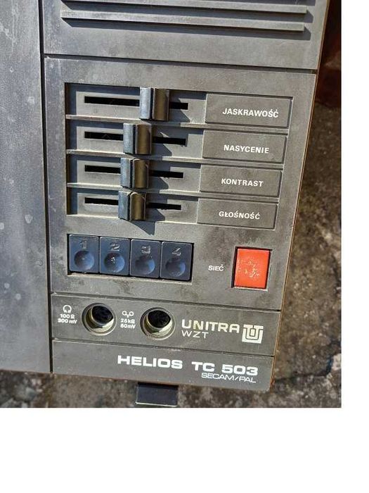 Zabytkowy telewizor UNITRA Helios TC 503