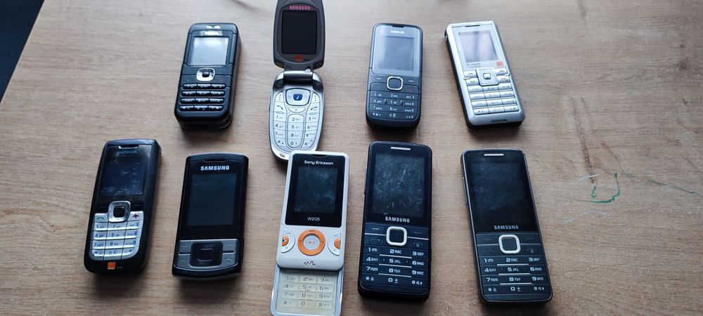 Nokia Samsung Sagem, kultowe telefony.
