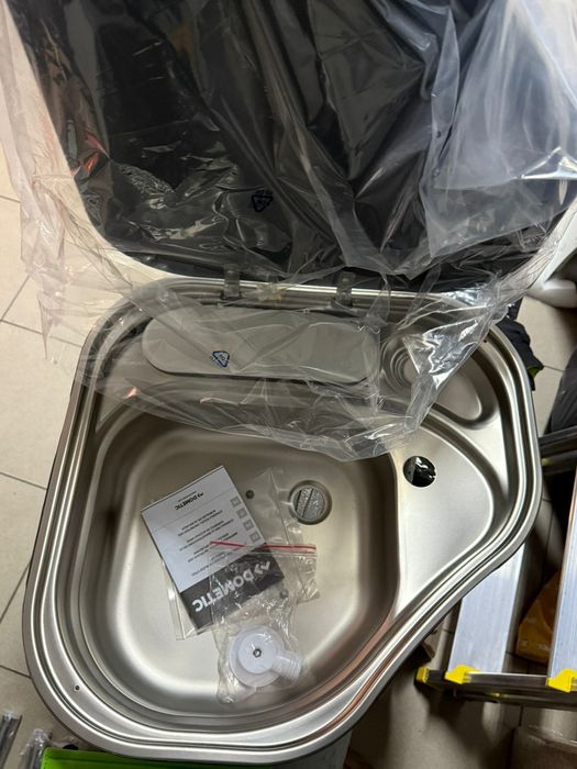 Zlew dometic zlewozmywak kamper jacht bus kamper przyczepa kempingowa