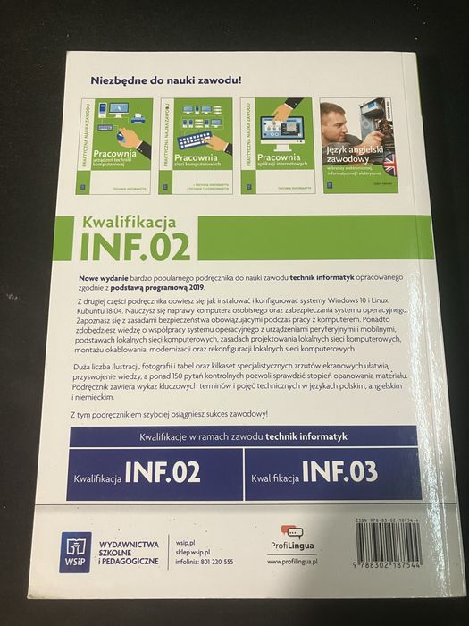 Inf.02 część 2 technik informatyk WSIP