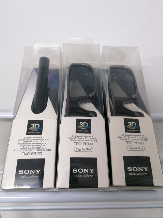 Óculos 3D Sony TDG-BR100 + transmissor TMR-BR100