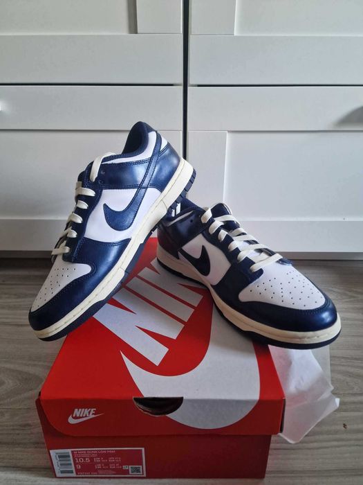 Buty Nike Dunk Low Premium Vintage Navy, roz. 42,5, nowe!