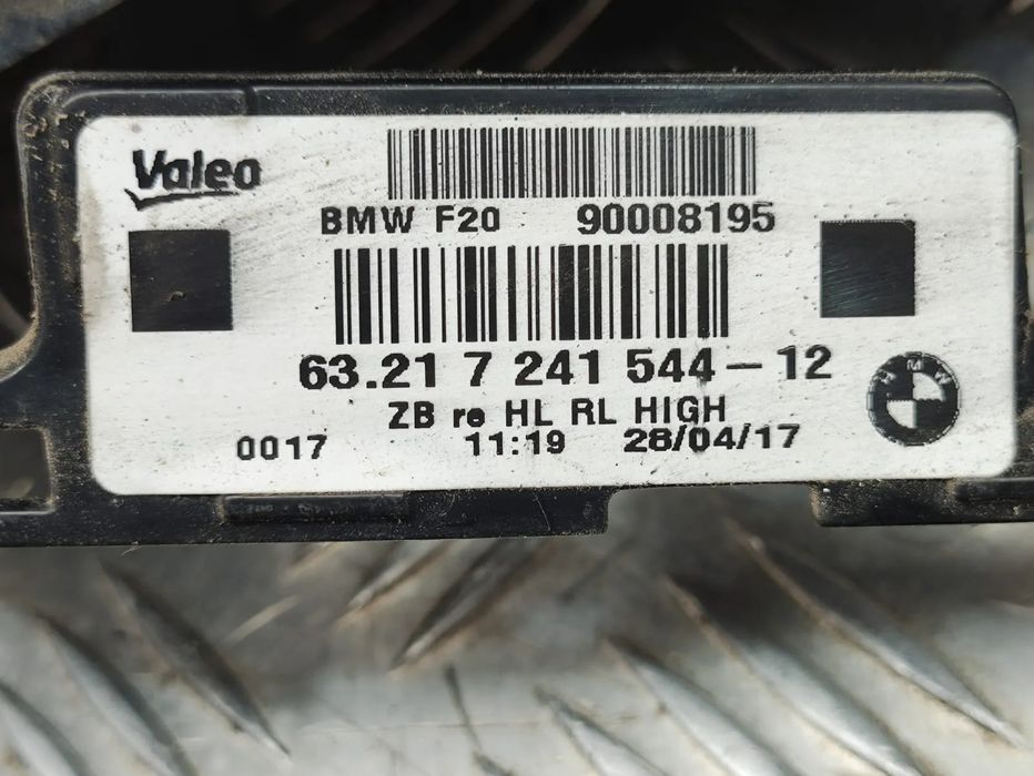 Farolins Tras Traseiros Esquerdo Direito Original LED BMW Serie 1 F20