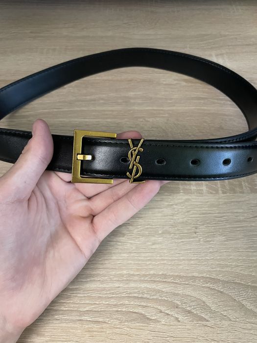 Ремінь ysl saint laurent | belt ysl saint laurent gold