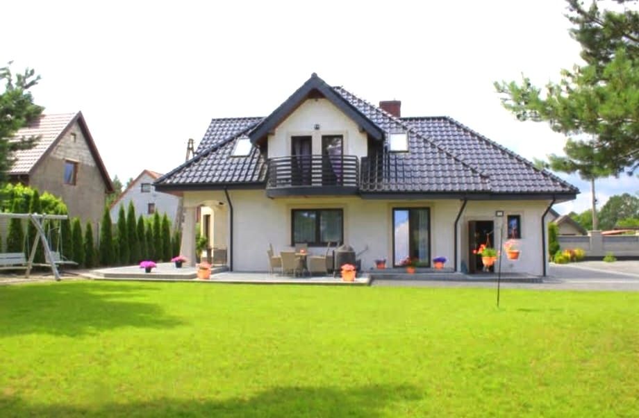 Dom-villa-o powierzchni 145m2 na Mazurach-prywatny (nowy )