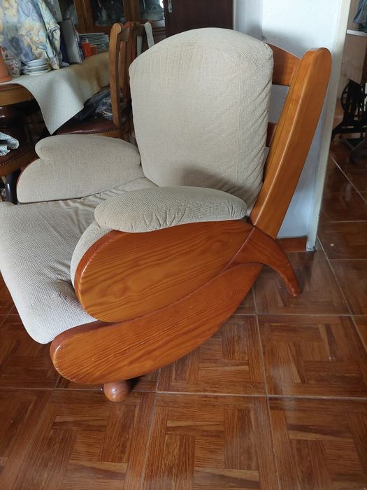 Cadeirão sala antigo