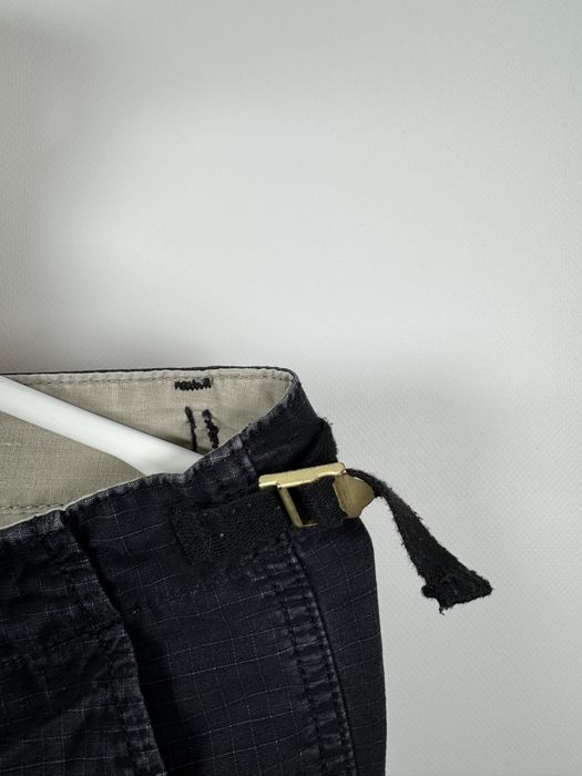 Carhartt Aviation Pant męskie czarne spodnie cargo bojówki bawełniane 28x32