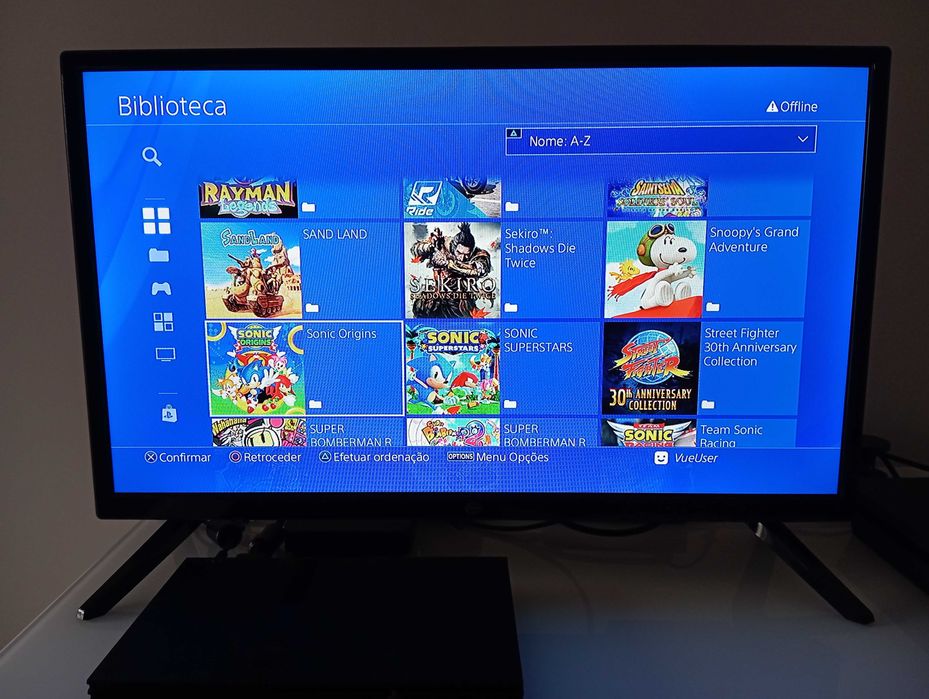 PS4 slim 1TB PlayStation 4, + de 50 jogos, Gold HEN (aceito retoma de jogos PS1 PS2 e PS3)
