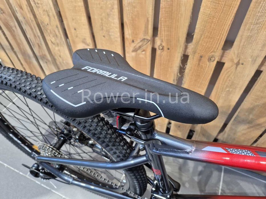 Алюмінієвий велосипед Formula F-1 AL 27.5" DD CS рама-16" червоно-сіри