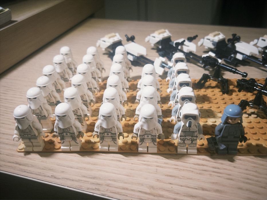 Lego star wars snowtrooper lot