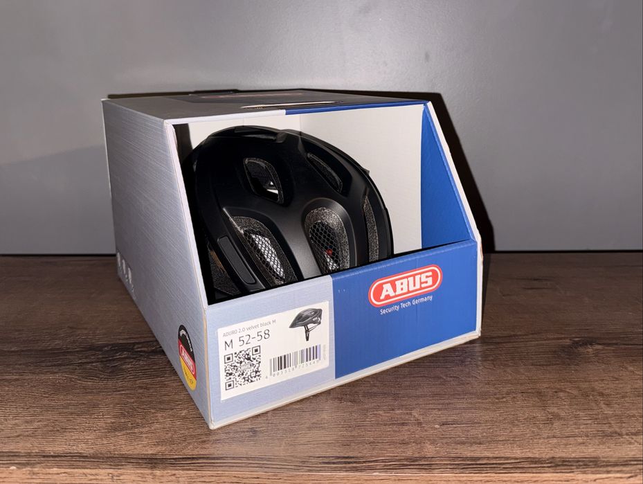 Kask rowerowy Aduro 2.0 Velvet black roz M 52-58cm  meski