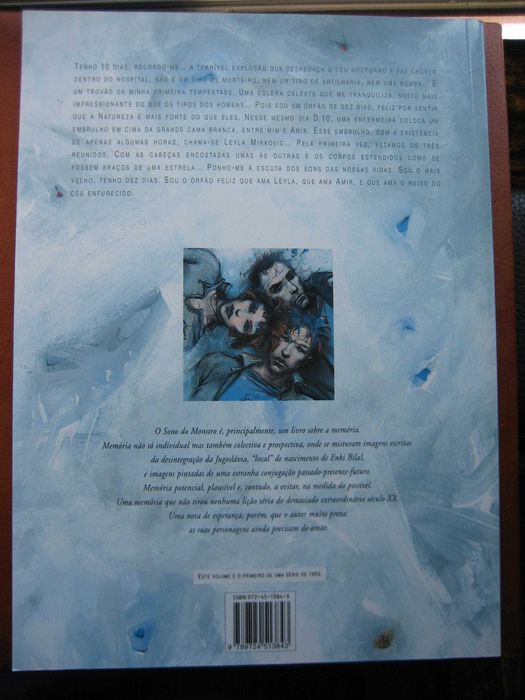 Livro BD O Sono do Monstro