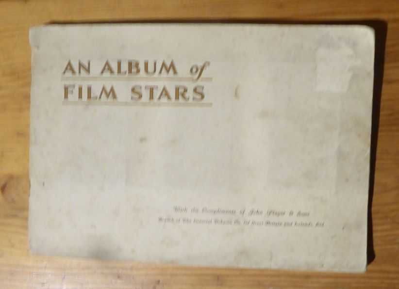 1934 cartões de tabaco "Film Stars" - estrelas de cinema - completa