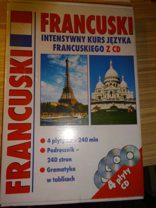 Francuski intensywny kurs  z CD