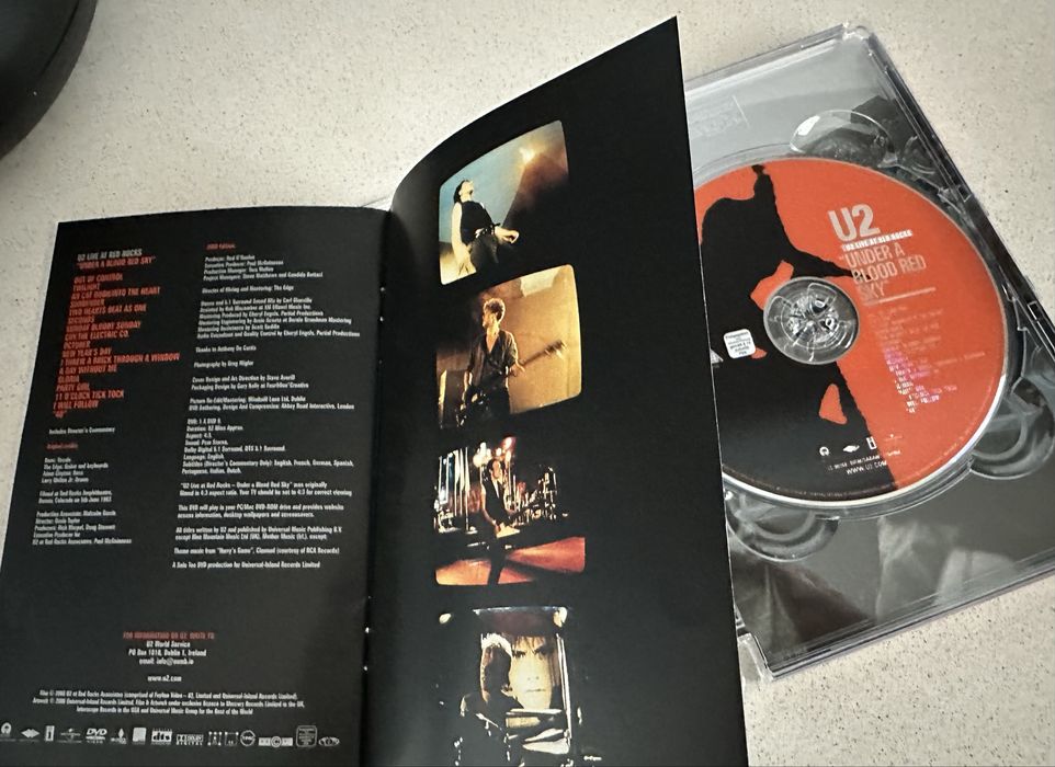 DVD U2 Live at Red Rocks - Under a blood red sky