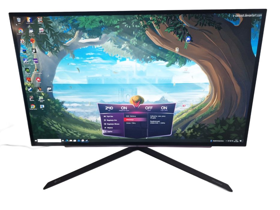Lg Electronics 27Gs95Qx-B Oled Monitor 27'' 1440P 240Hz