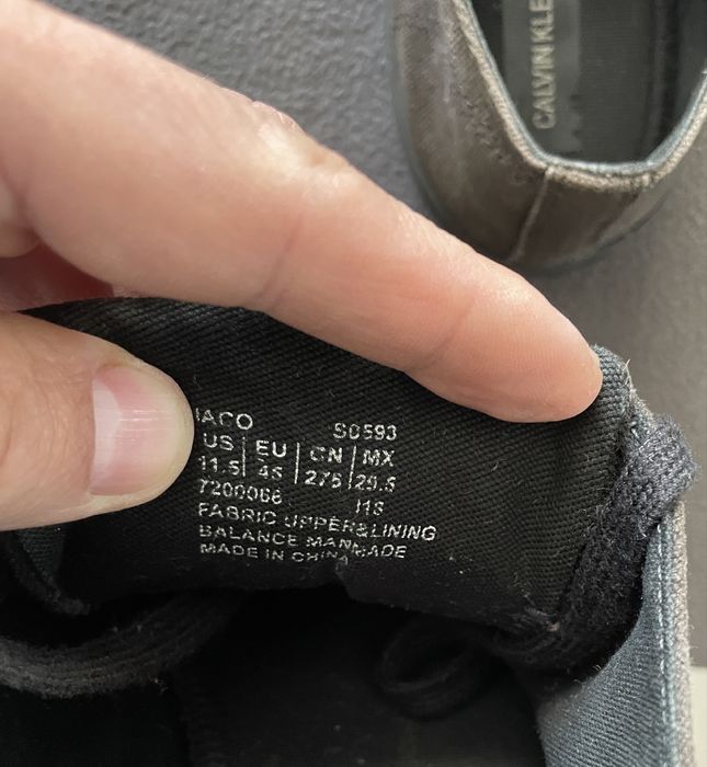 Trampki Calvin Klein Jeans rozmiar 45 stan idealny