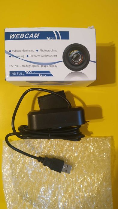 Webcam 1080P Full HD kamera USB wbudowany mikrofon kamera sieciowa USB