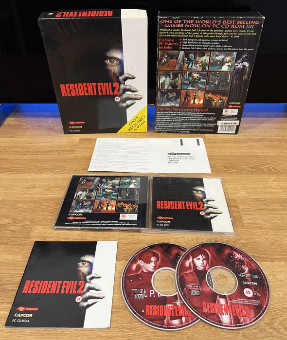 Resident Evil 2 (PC EN 1998) BIG BOX angielskie premierowe wydanie