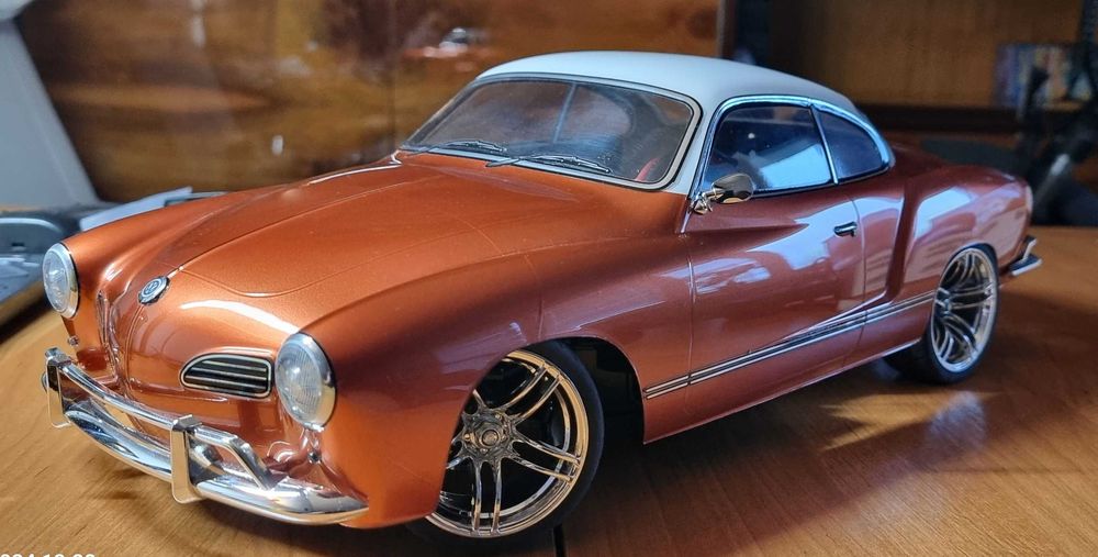 TAMIYA VW Carman Ghia RC 1/10 Fabrycznie Nowy Model ,Super Oświetlenie