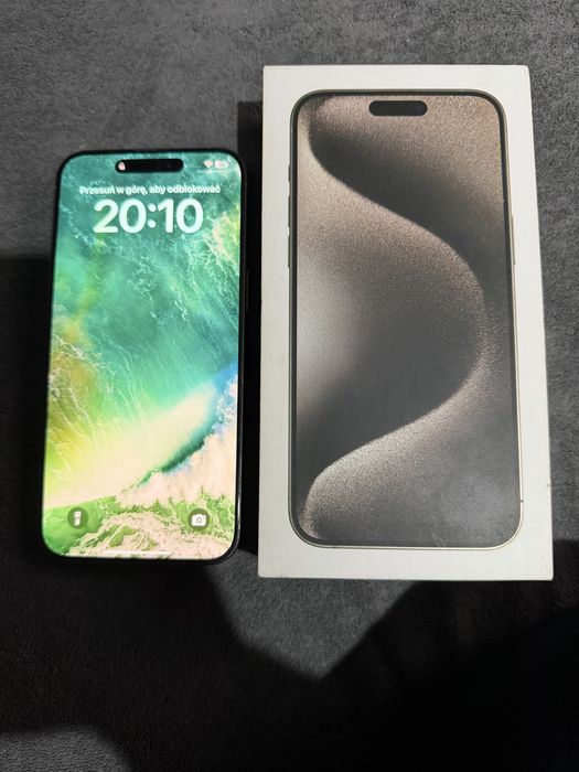 Iphone 15 pro max 256gb titanium