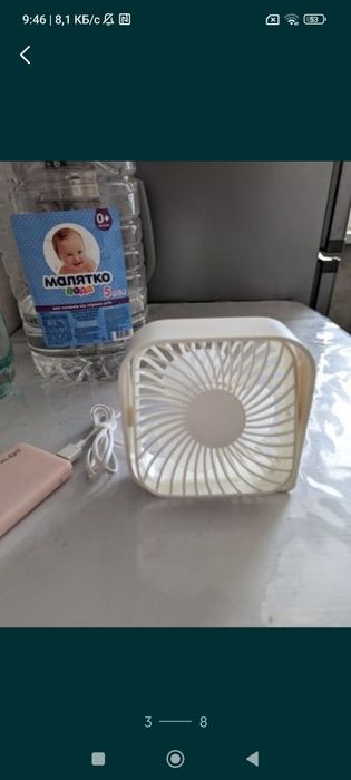 Портативный вентилятор,юсб