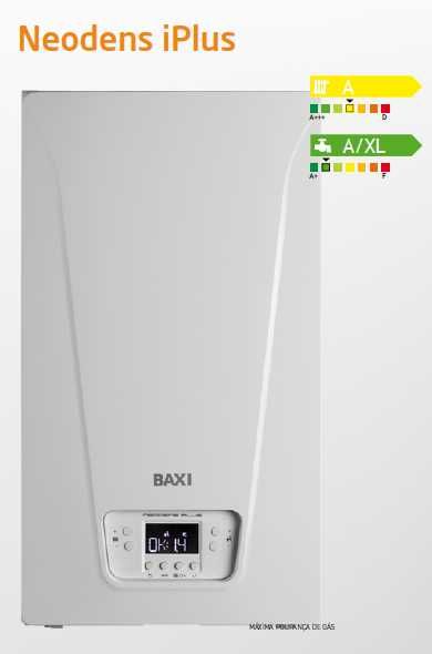 Caldeira Condensação Baxi Neodens iPlus 24/24 F