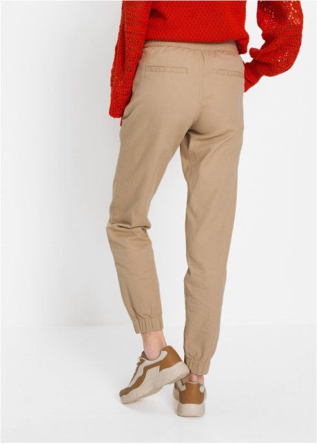 B.P.C beżowe spodnie damskie r.50