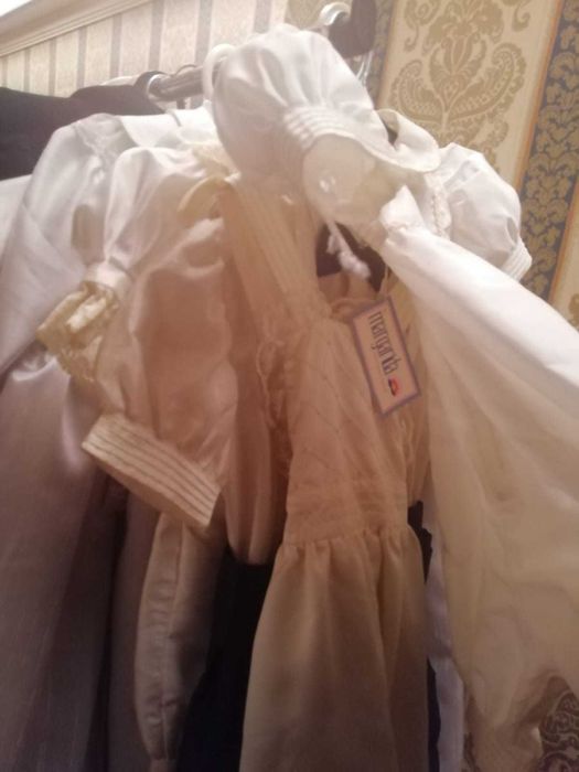 Vestidos Baptizado/Casamento/Comunhão p/ criança e acessórios