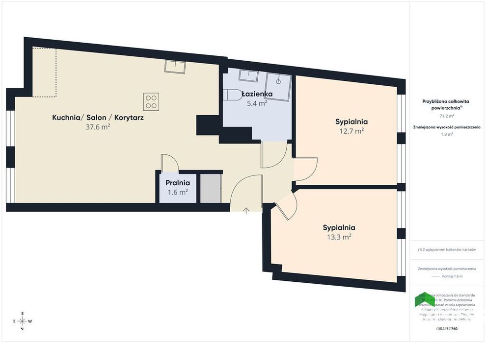Komfortowe 62 m² – wchodzisz i mieszkasz!