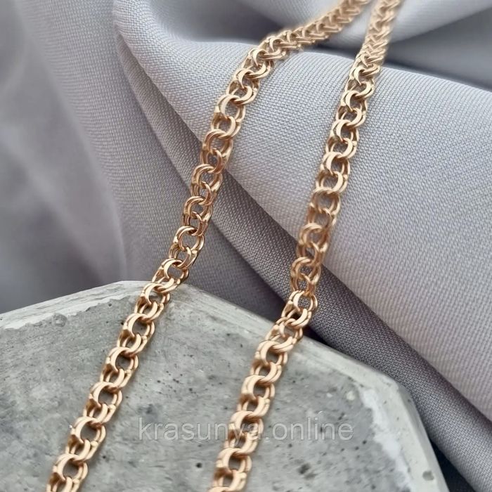 Золоті цепочки, браслети 585 проба басмарк, кардинал.