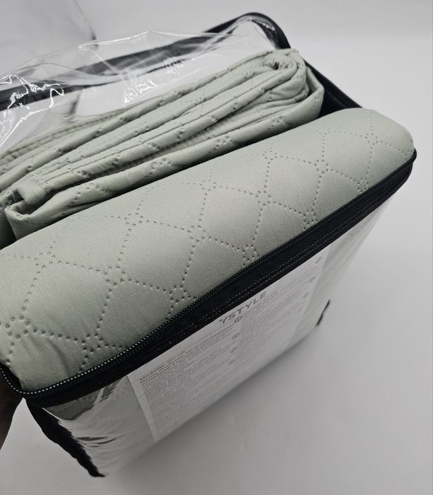 Zielony pokrowiec na narożnik Ystyle dwuosobowy