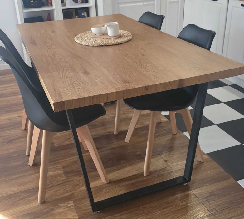 STÓŁ 160X90 plus 4 krzesla