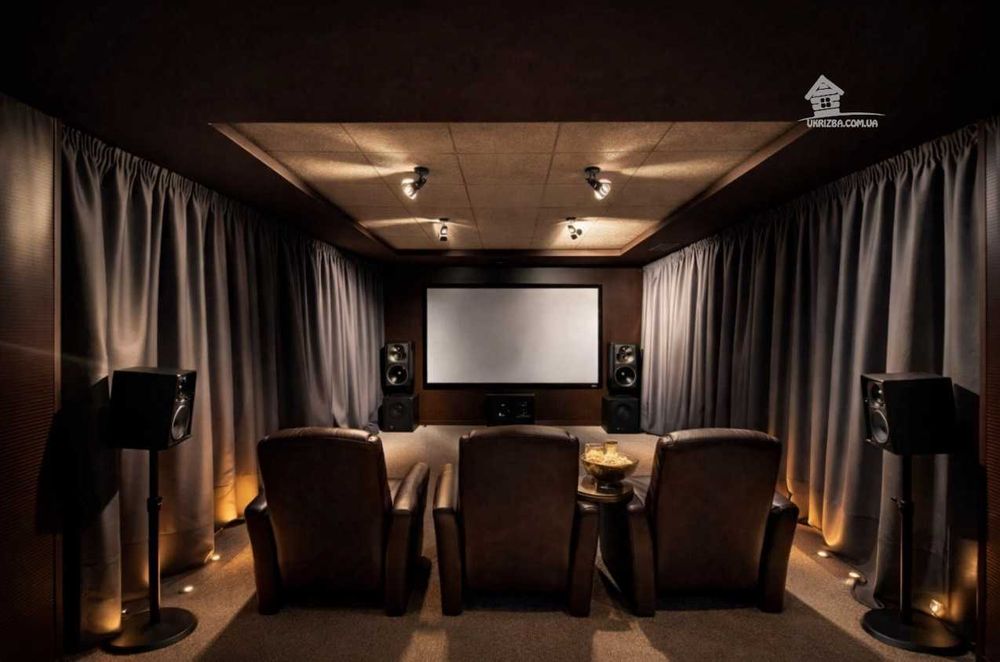 Новий будинок VIP-рівень. High-tech. Кінотеатр, сауна. До 20 осіб.